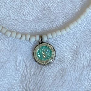 cute st christopher beach choker